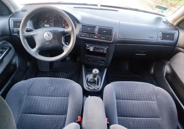 Volkswagen Golf cena 6100 przebieg: 187000, rok produkcji 1998 z Żukowo małe 466